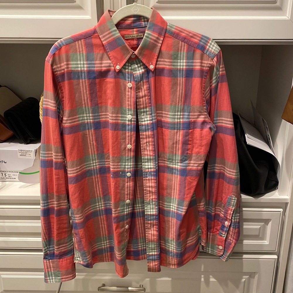 Made in New England plaid button down